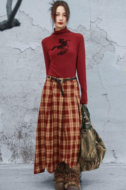 Distressed Washed Denim Bag