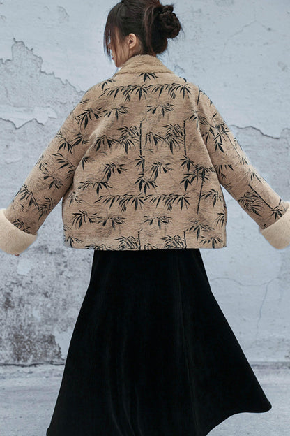 バンブーリーフウールンコート