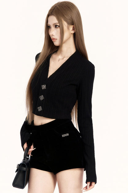 フレンチモードクロップドトップス