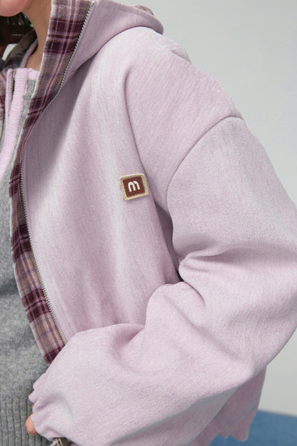 リバーシブルパズルチェックジャケット