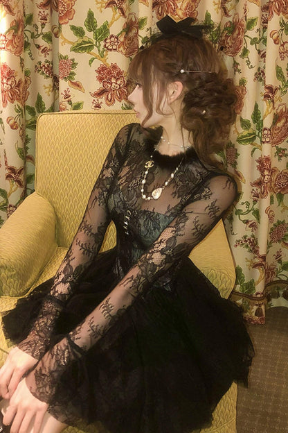 フレンチエレガンスフィッシュテールドレス