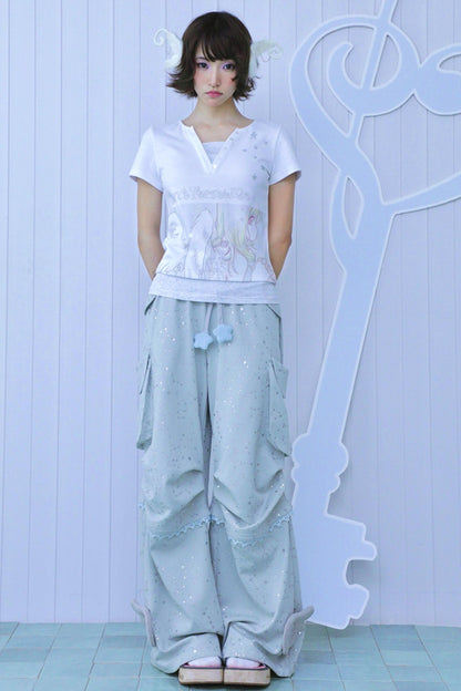Angel Wing Cargo Pants