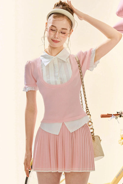 Pink Preppy Girl Set