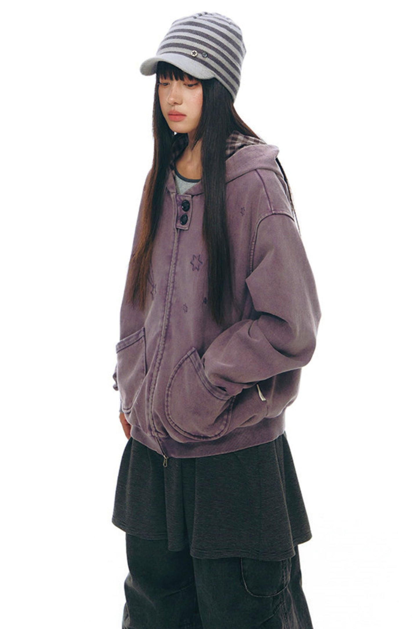 ボーダーニットキャップ