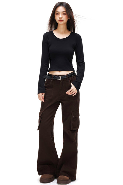 レトロモードカーゴパンツ