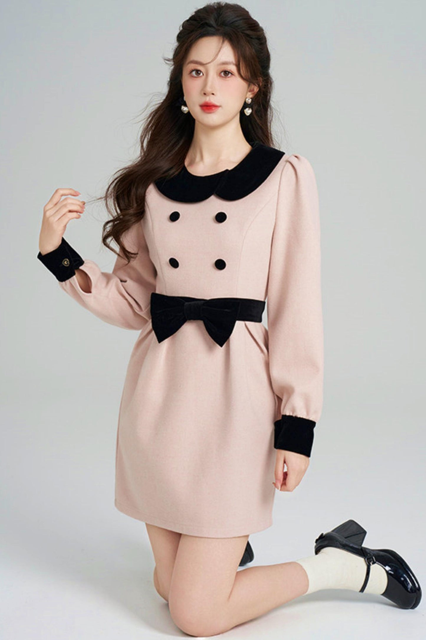 French Retro Sweet Dress