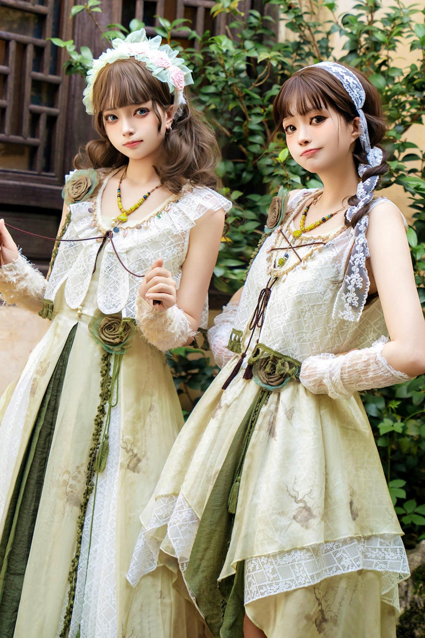 スウィートリゾートスタイルロリータサンドレスセット