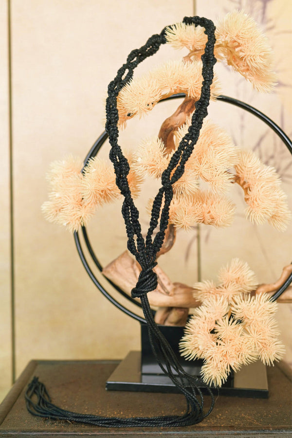 Japanese-Style Rope Waist Belt