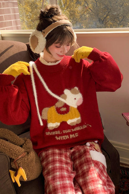 Little Horse Retro Top