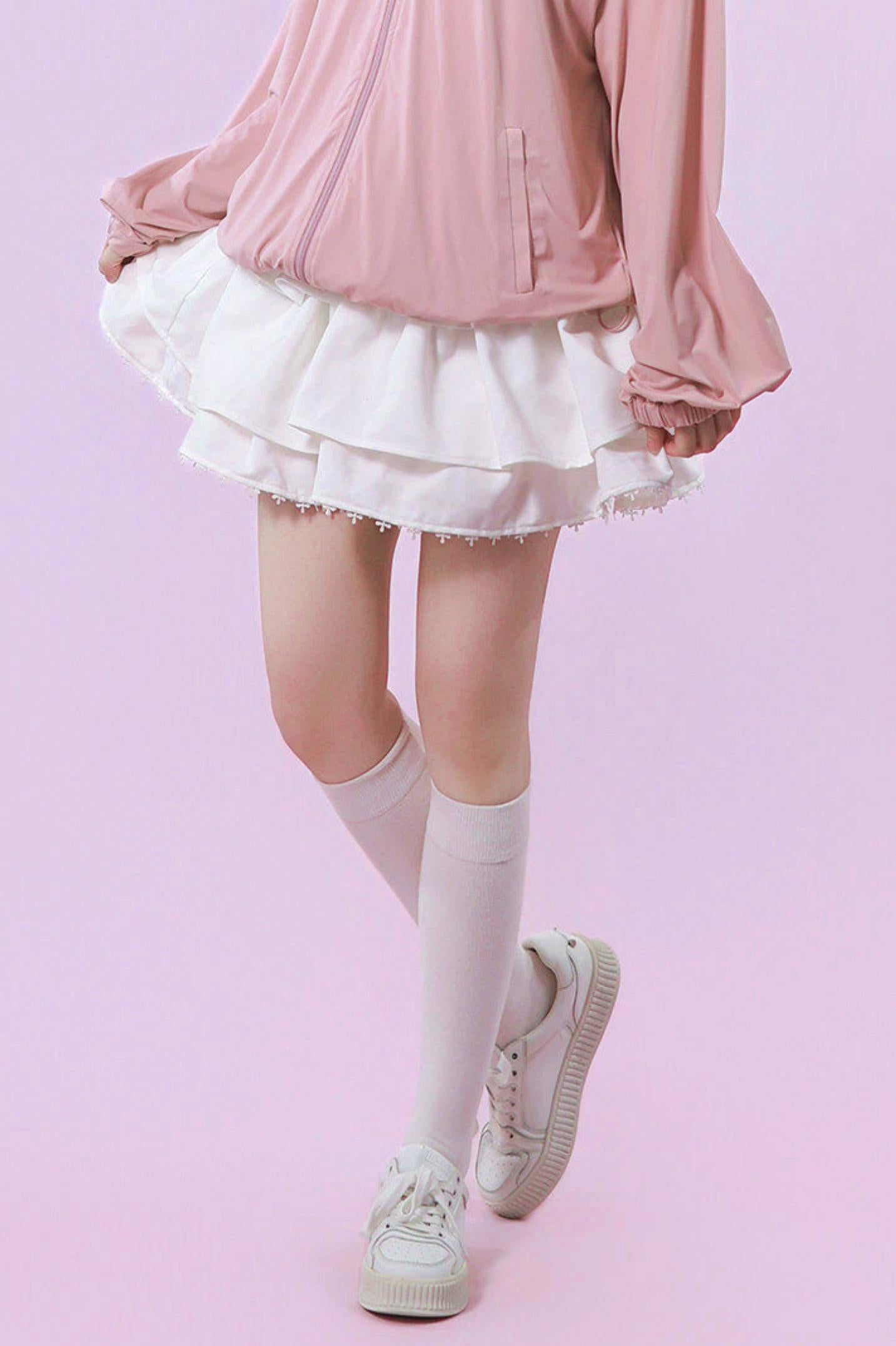 魔法少女のティアードケーキスカート
