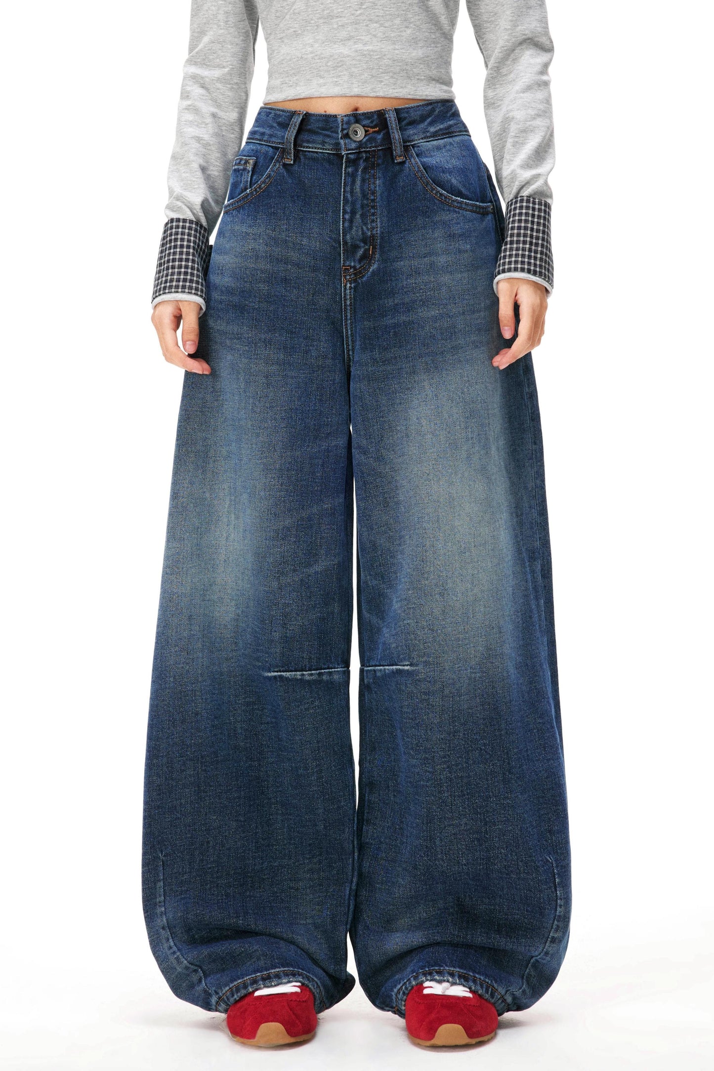 レトロウォッシュドパンツ