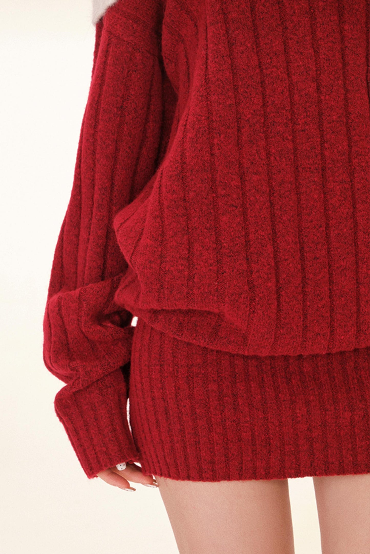 スノーボールベルベットオフショルダードレス