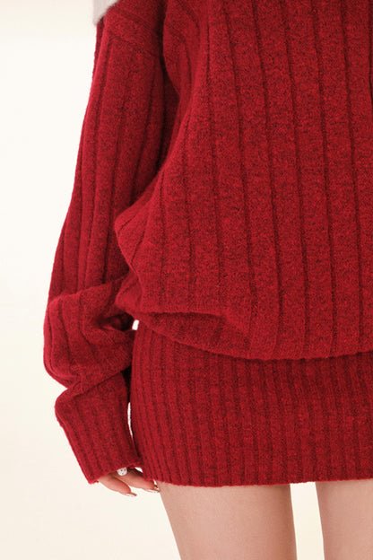 スノーボールベルベットオフショルダードレス