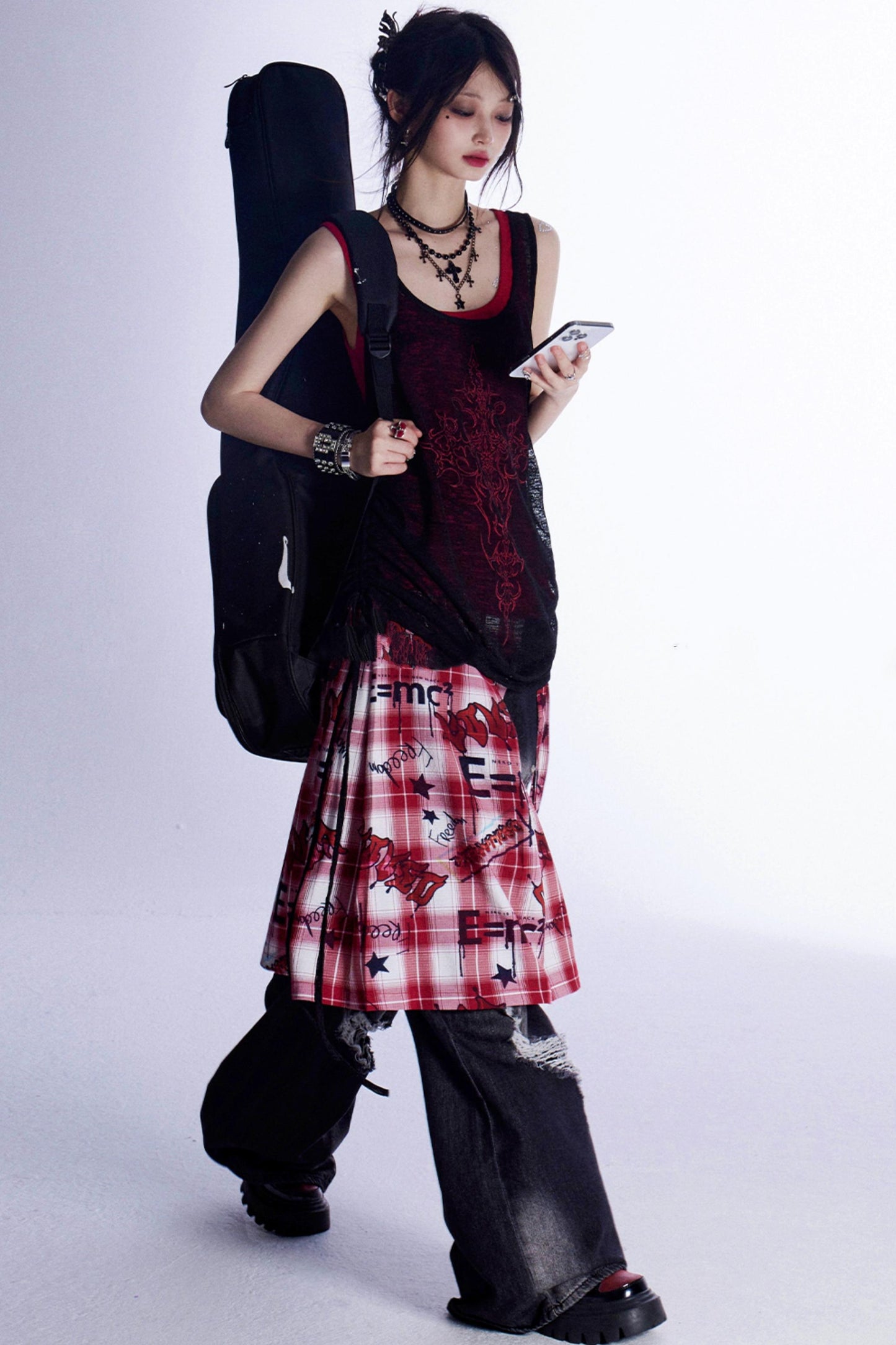 ダークガールシアータンクトップセット