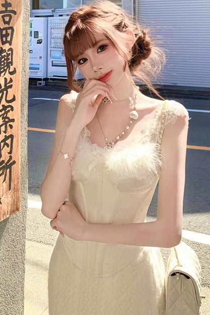 Feather Dream Corset + Somermaid Skirt