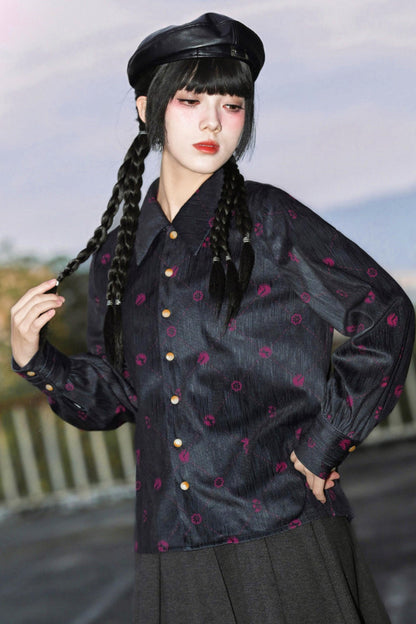 アンブライドゥルドチェスゲームブラウス