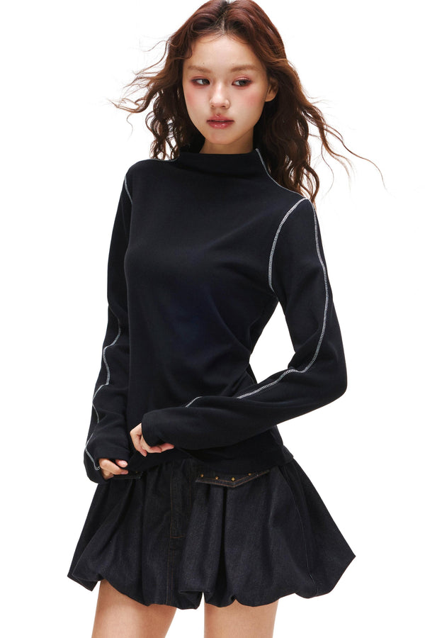 Moose cashmere slim sweater