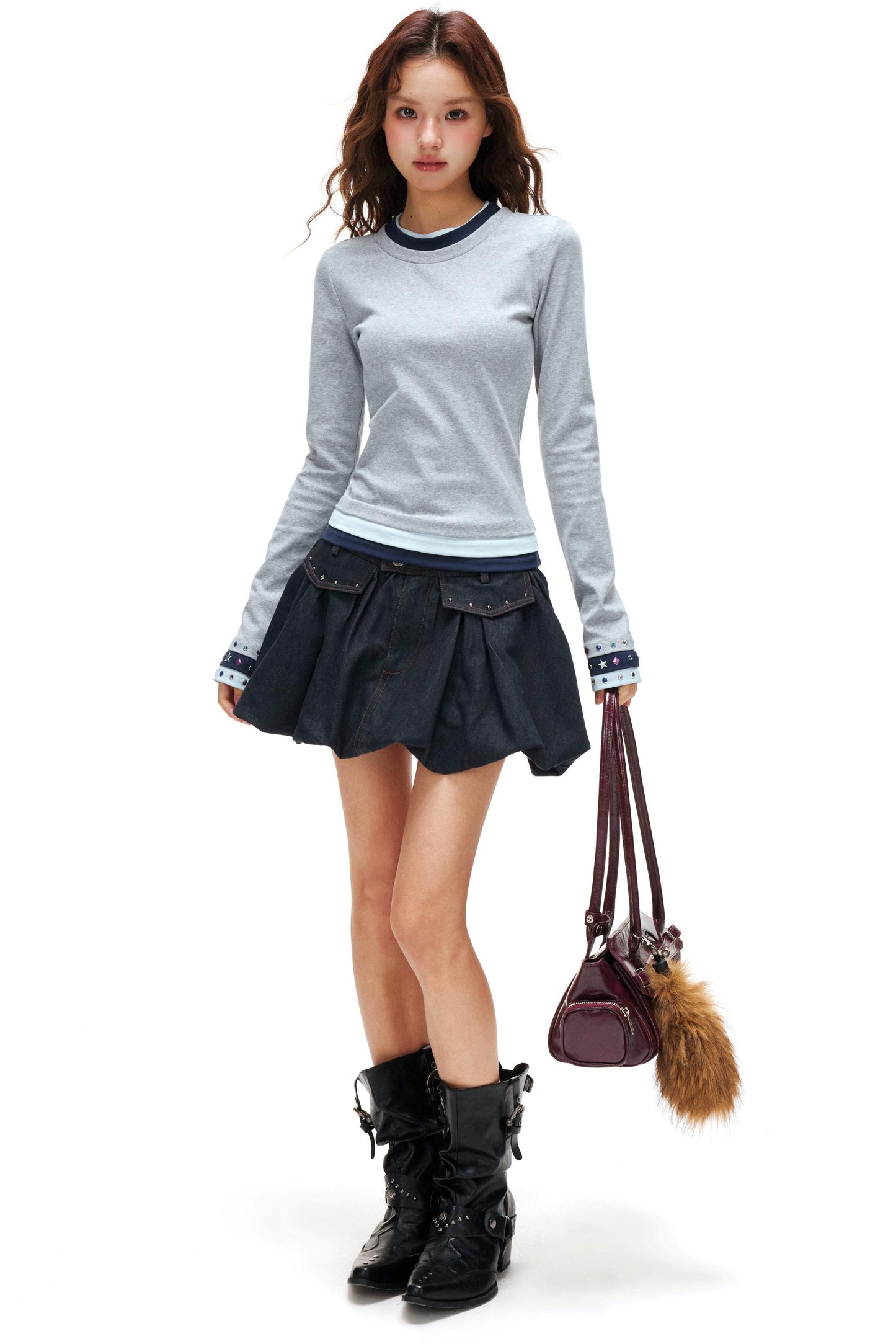 スパイスガールスリムトップス