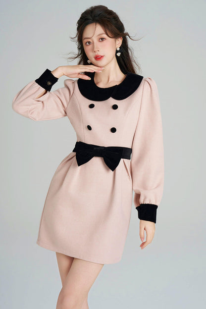 French Retro Sweet Dress