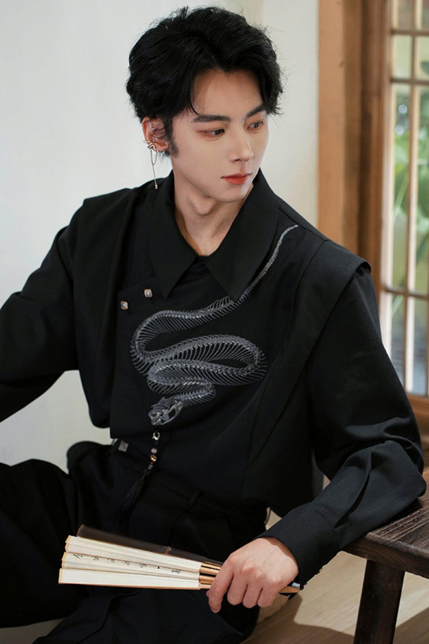 Snake Bone Prince Blouse