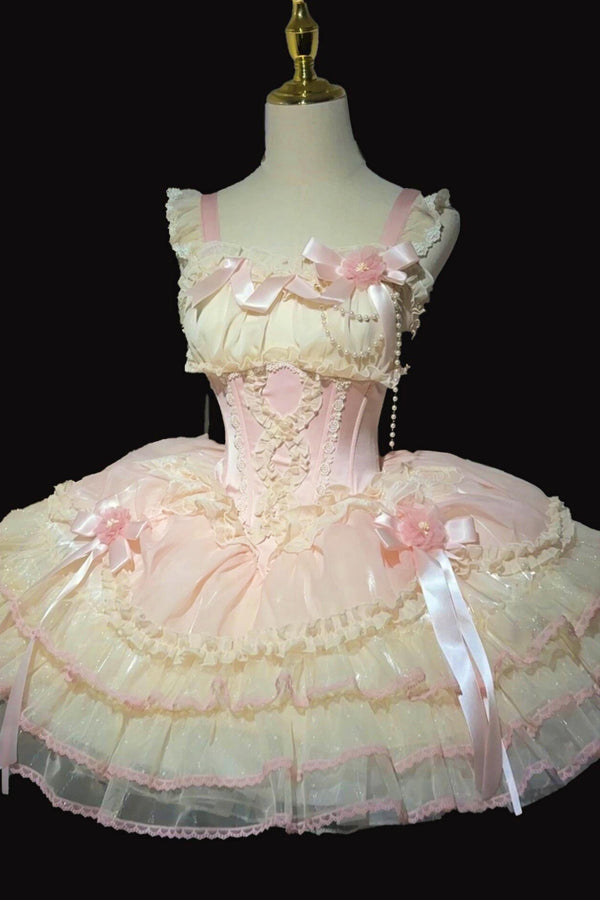 Sugar Ballerina Doll Jumper Skirt + Top