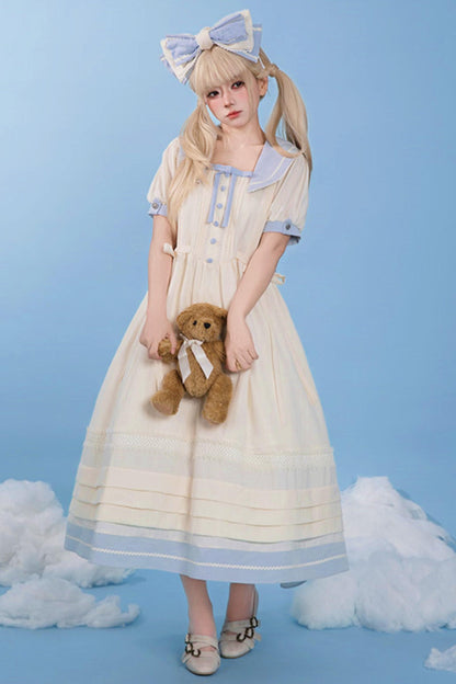 Classic Marine Lolita Dress + Accessories