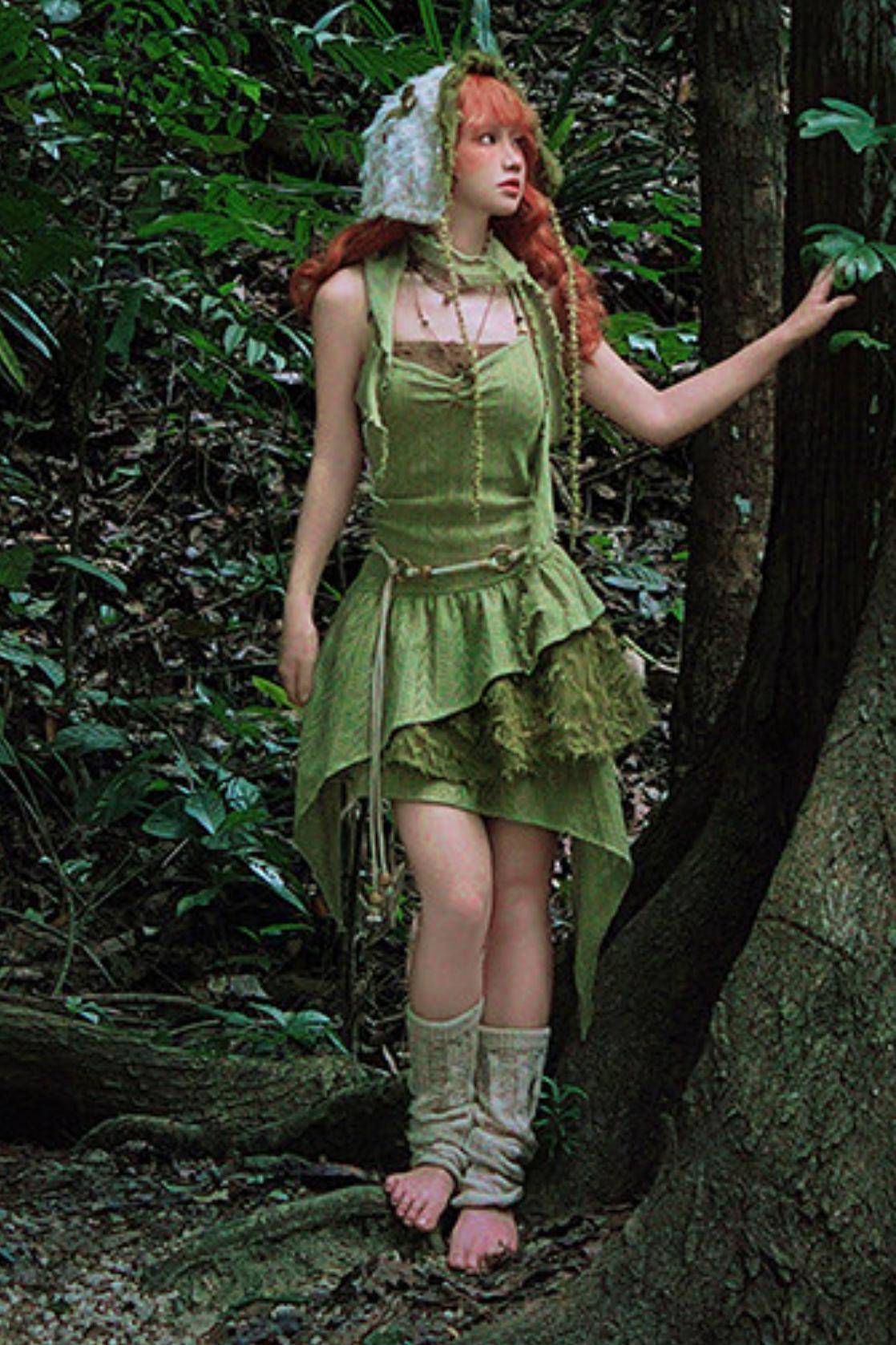 Dark Forest Fairy Dress