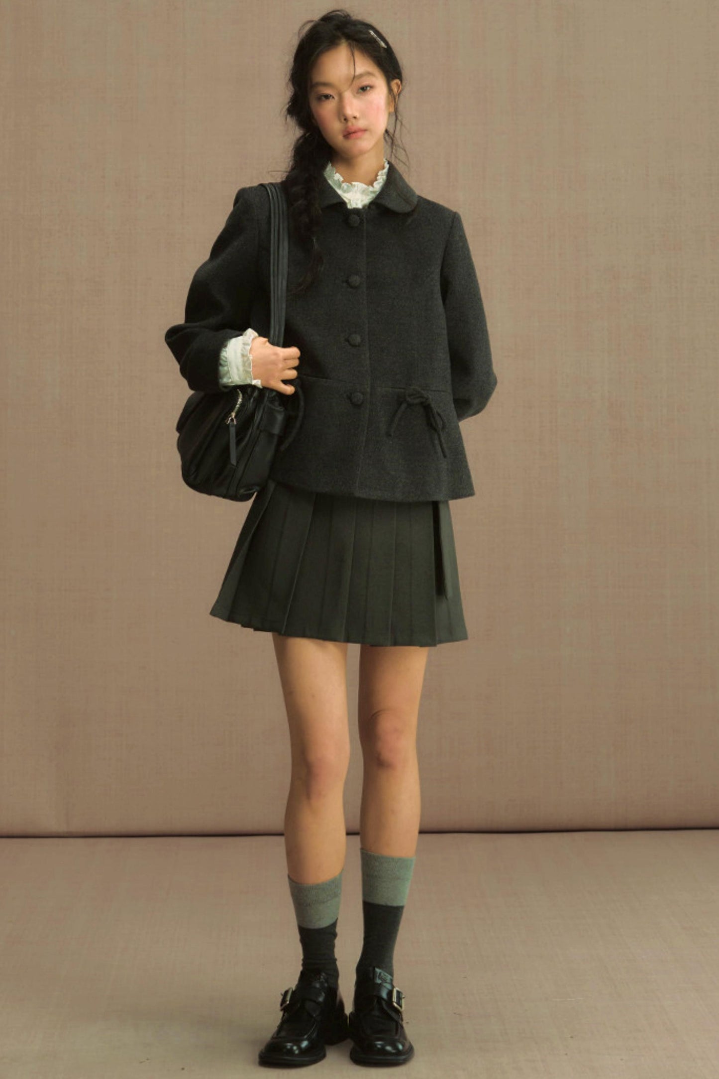 レトロウールンブレザー