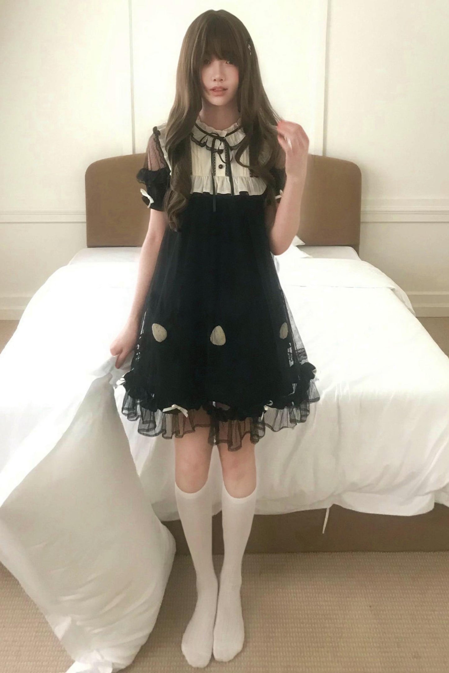 地雷いちごドールプリンセスワンピース