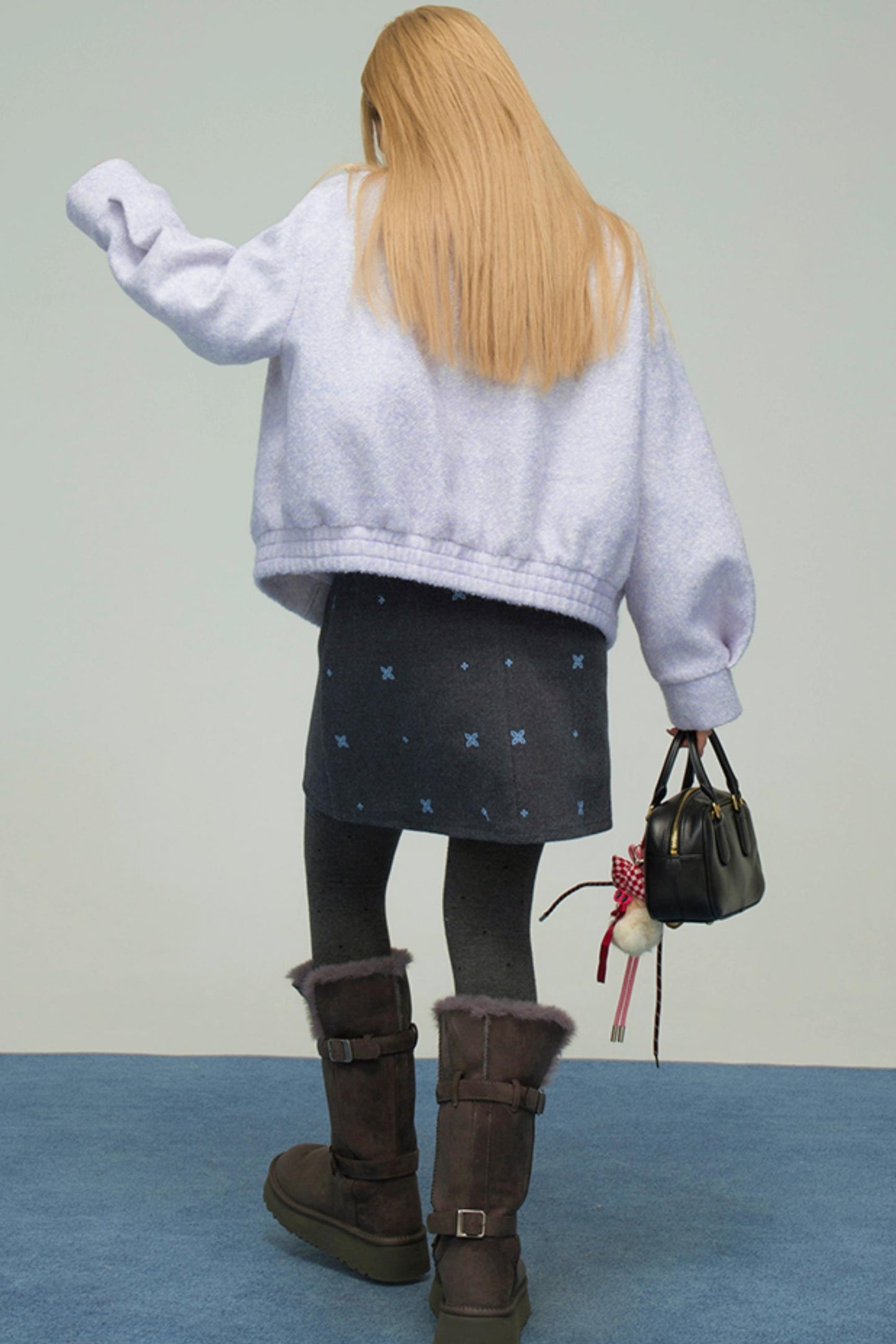 クラウドブルーファーリージャケット