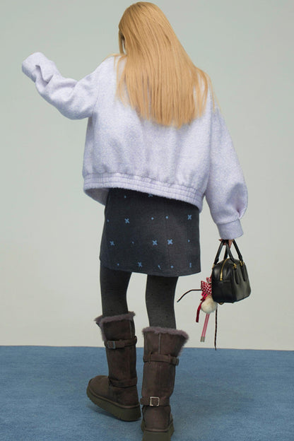 クラウドブルーファーリージャケット