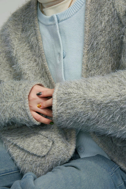 ライトトーンファーショートジャケット