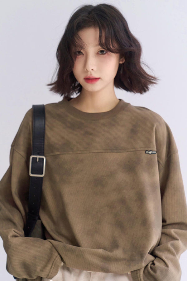 Loose Fit Long Sleeve T-Shirt