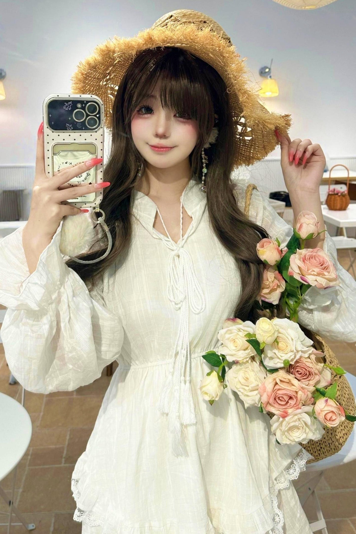 Elegant Lace Garden Dress