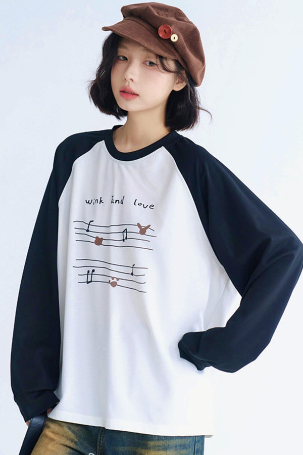 Vintage Style Long T-Shirt