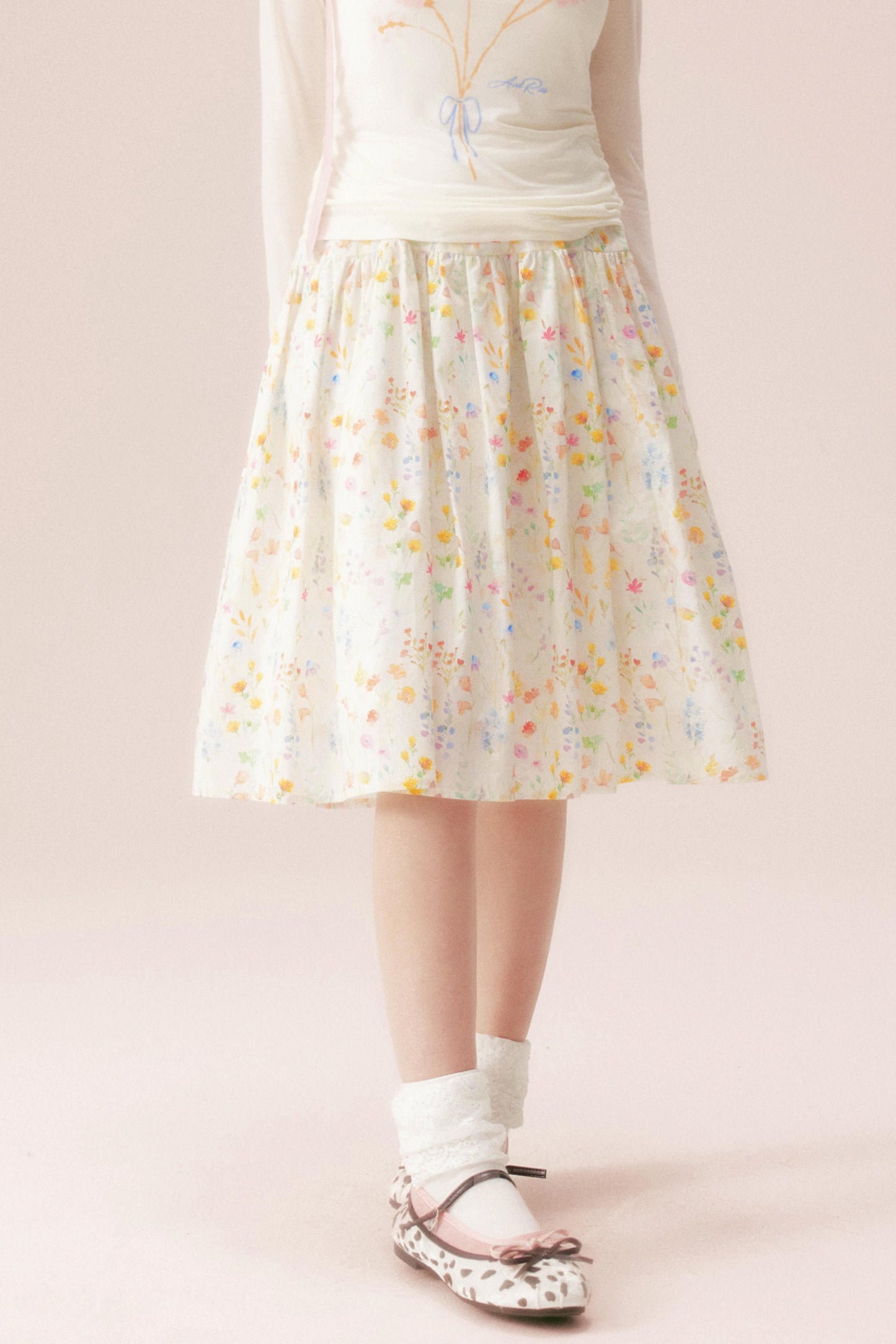 Four Seasons Floral Skirt