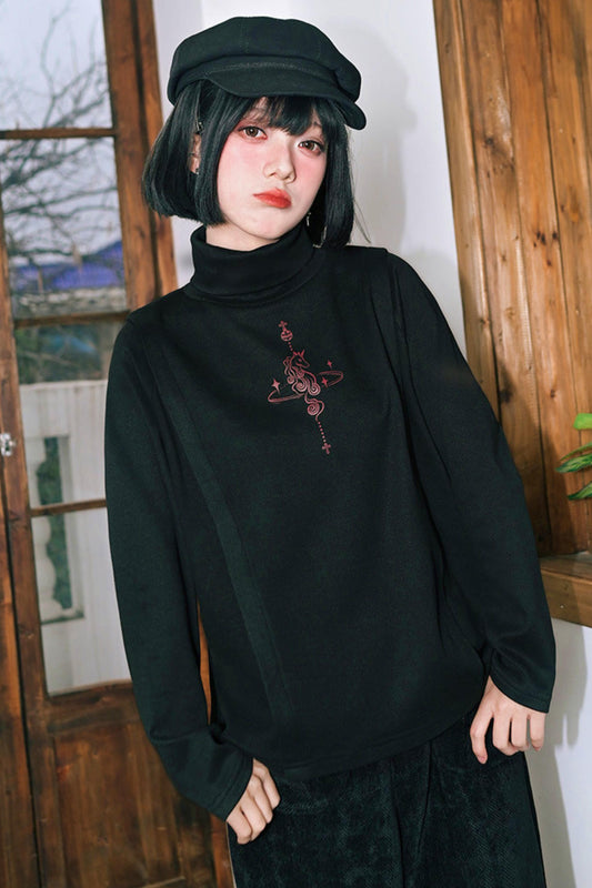 アンブライドチェスハイネックトップス