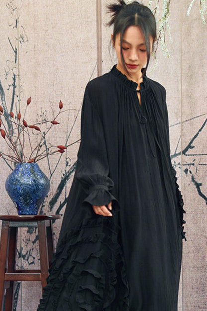 Mantic Black Long Dress
