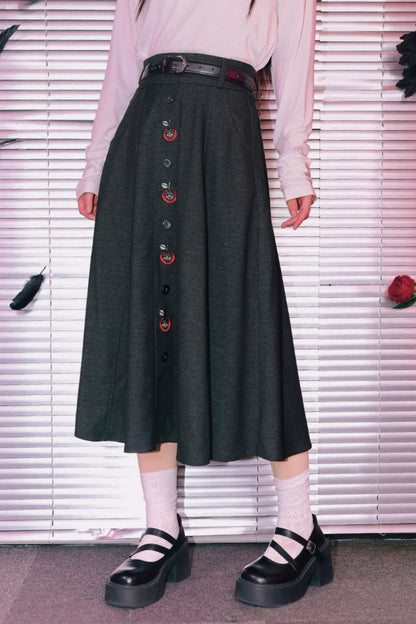 Eden Garden Embroidered Skirt