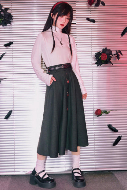 Eden Garden Embroidered Skirt