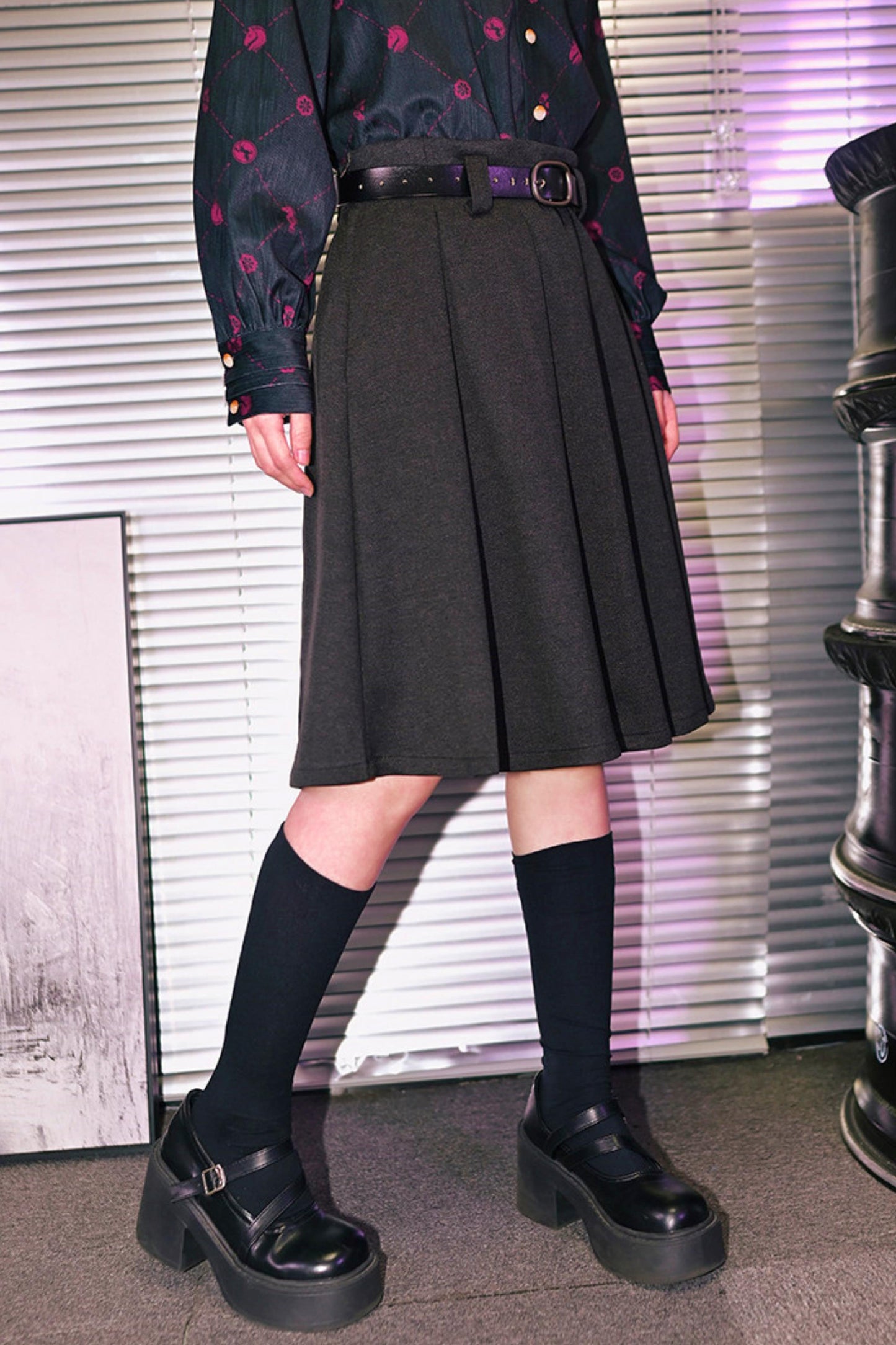 シックプリーツスカート