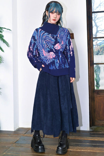 Floating Fin Dream Jacquard Top