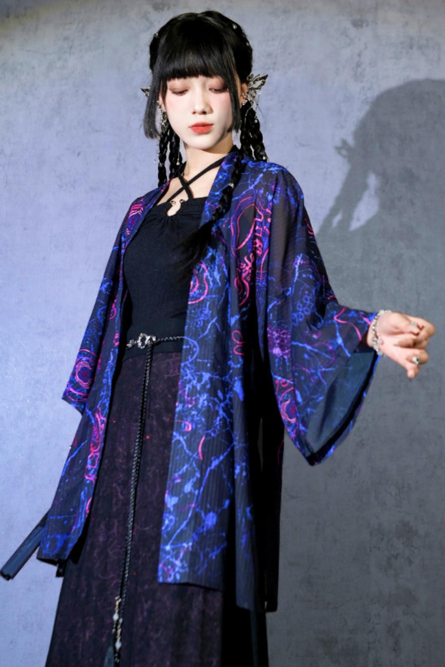 Weaving Life Chiffon Cardigan