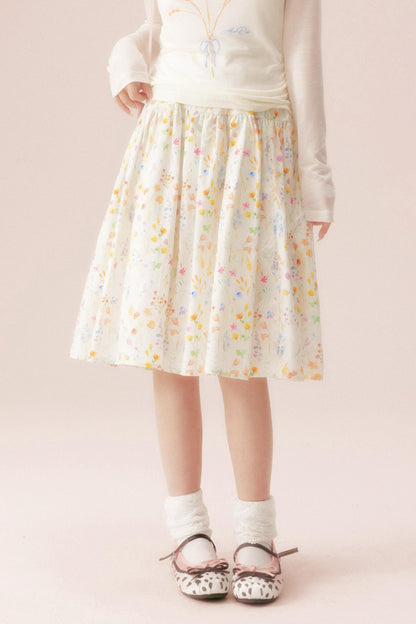 Four Seasons Floral Skirt