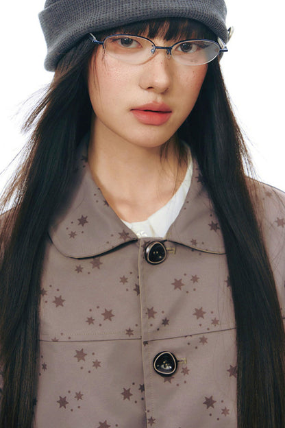 ダブルサイドドールカラーコート