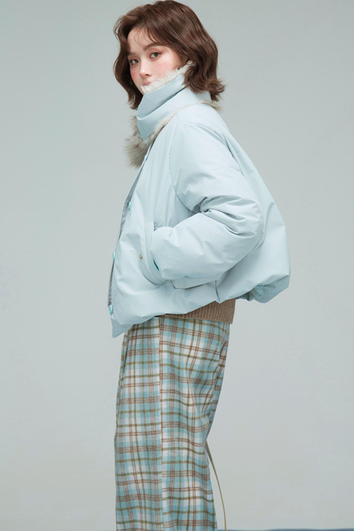 プチミルクバンダウンジャケット