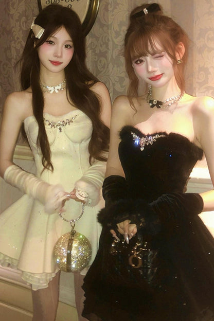 Sparkling Diamond Rhinestone Necklace