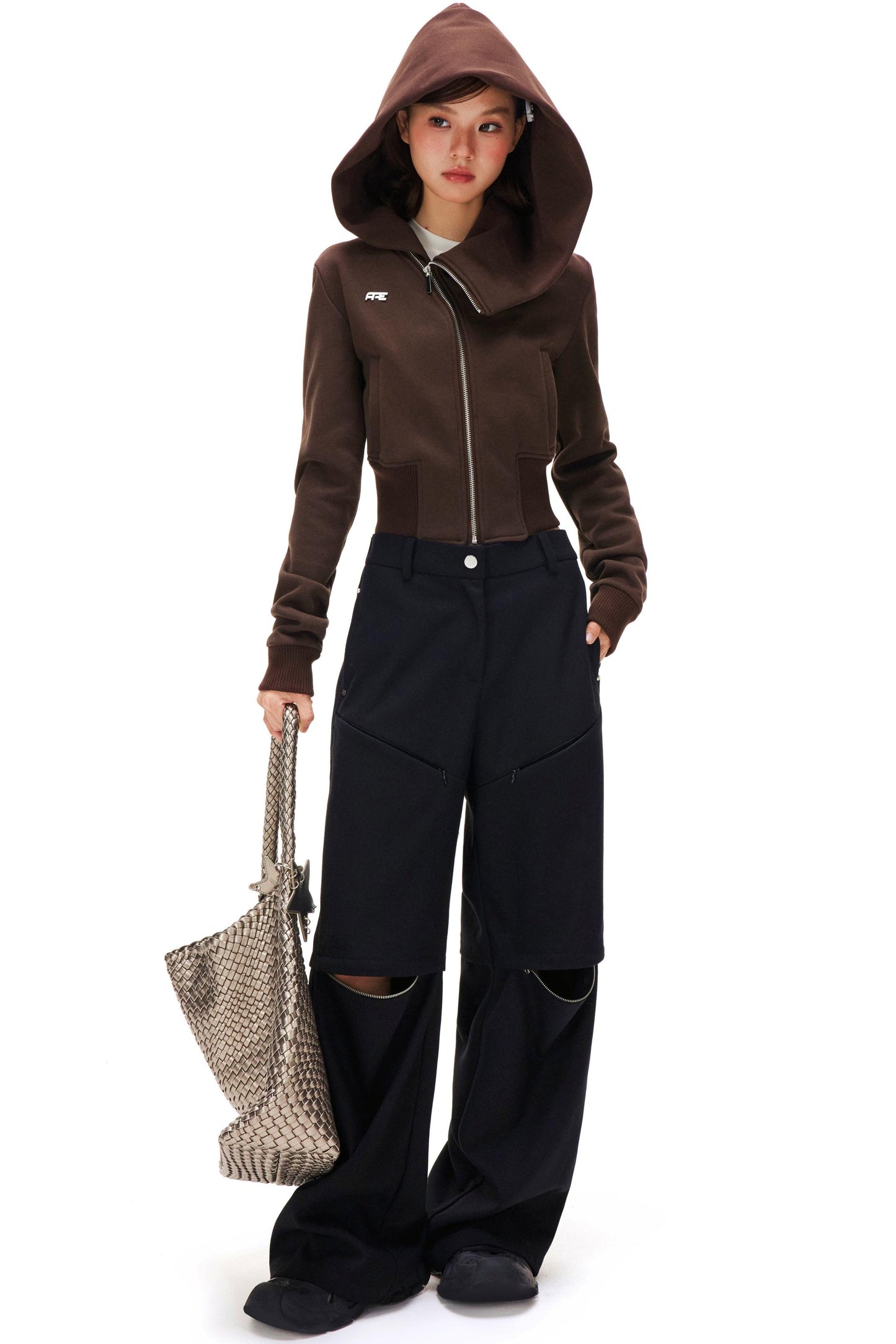 Lapel Fleece Zipper Jacket