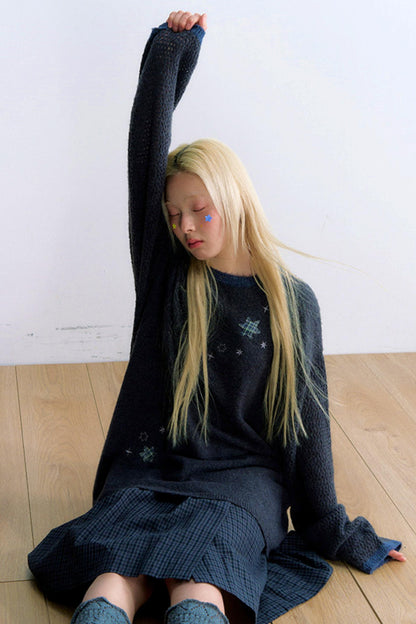 シックスポイントスターニットセーター