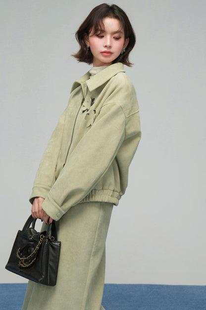 プチレトロパッチワークジャケットセット